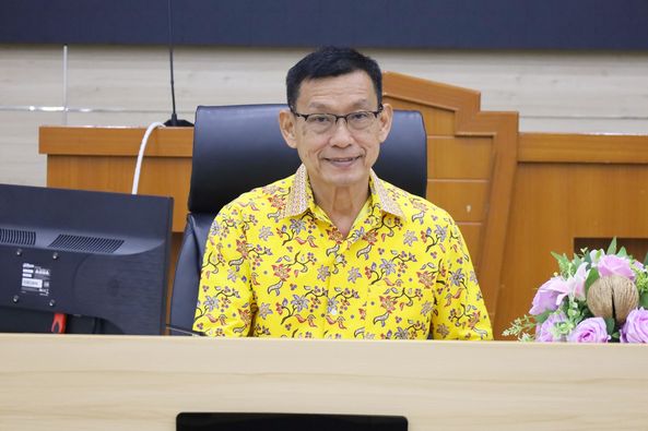 นายกแป๊ะ ประชุมเตรียมการเดินทางเข้าร่วมแข่งขันกีฬา อปท. “นคร ... รูปภาพ 1