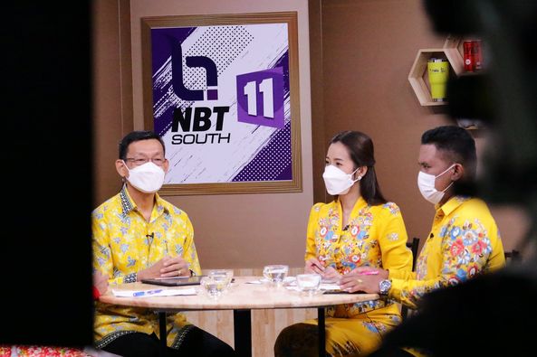 ออกรายการ "แหลงข่าวชาวใต้" กิจกรรมงานประเพณีสงกรานต์ปีนี้ Image 1