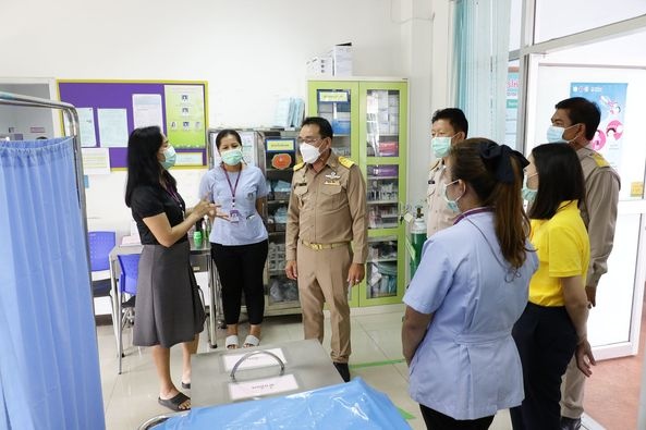 ลงพื้นที่ศูนย์บริการสาธารณสุขบึงขุนทะเล (ศูนย์ ๔) Image 1
