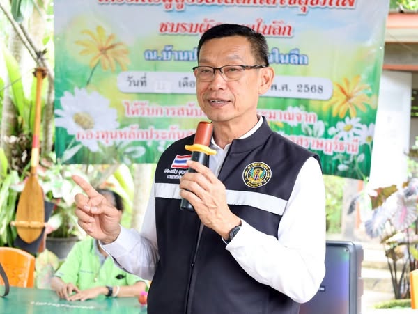 นายกแป๊ะ ลงพื้นที่พบปะชมรมผู้สูงอายุในลึก รูปภาพ 1