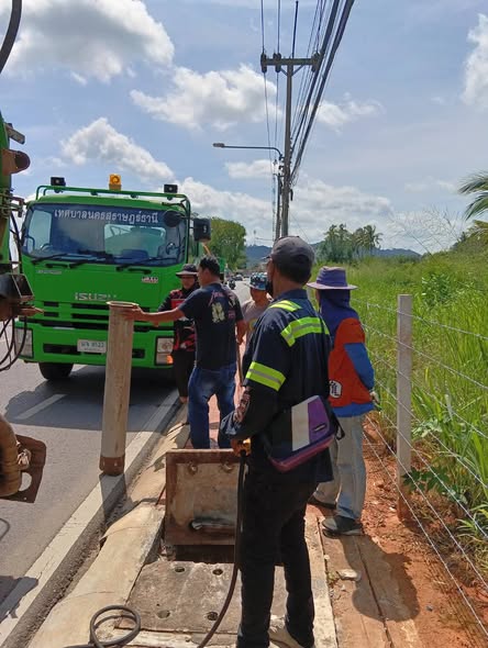 เทศบาลนครสุราษฎร์ธานี โดยสำนักช่าง ดำเนินงานด้านต่างๆเพื่อคว ... รูปภาพ 1