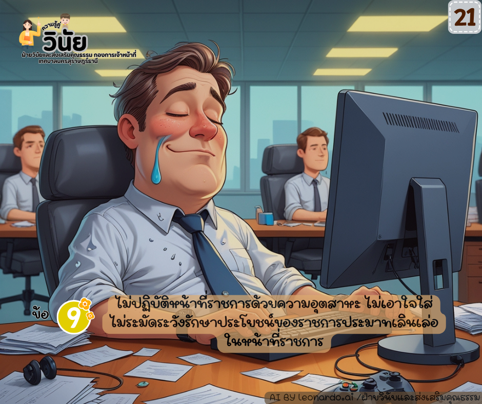 วินัยพนักงานส่วนท้องถิ่น 19 ข้อ พร้อมกรณีตัวอย่าง รูปภาพ 22