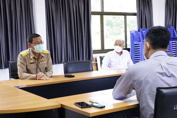 หารือแนวทางการแก้ไขผังเมืองรวมเมืองสุราษฎร์ฯ กับ อบต.บางชนะ Image 1