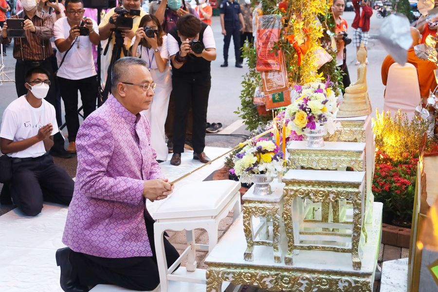 ชักพุ่มเมือง พุ่มผ้าป่าหน้าบ้าน ประจำปี ๒๕๖๕ Image 1