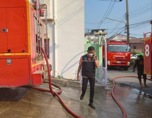 เมื่อเวลาประมาณ 08.00 น. ฝ่ายป้องกันและบรรเทาสาธารณภัย ได้รั ... Image 1