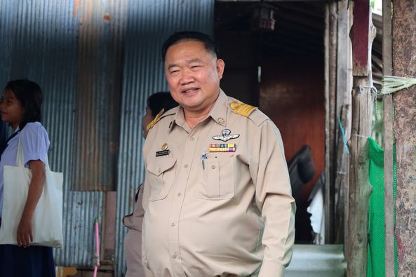 เทศบาลฯ ลงพื้นที่เยี่ยมบ้านเด็กด้อยโอกาส และมอบวัสดุการศึกษา ... Image 1