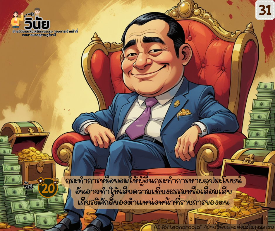 วินัยพนักงานส่วนท้องถิ่น 19 ข้อ พร้อมกรณีตัวอย่าง รูปภาพ 32