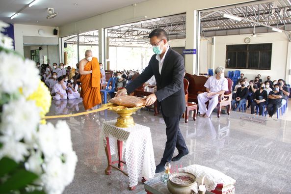 ทน.สฎ.ร่วมเป็นประธานพิธีฌาปนกิจศพ ณ วัดพัฒนาราม(วัดใหม่) Image 1