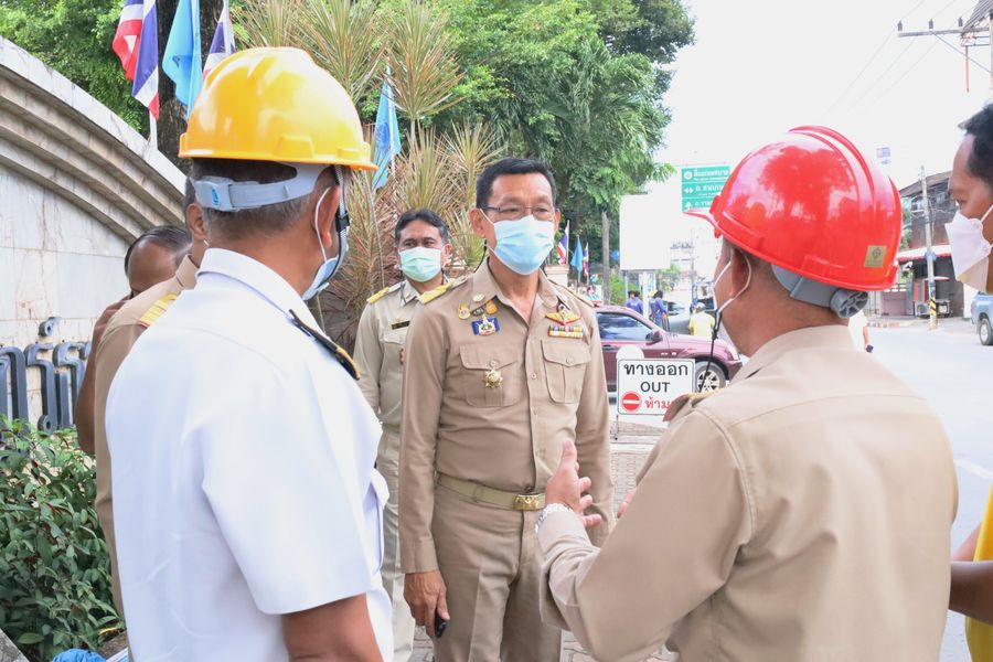 ตัดแต่งกิ่งไม้อำนวยความสะดวกการจัดระเบียบสายไฟฟ้า สายสื่อสาร Image 1