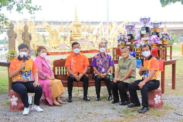 บรรยากาศการถ่ายทอดสดออนไลน์ งาน”อนุรักษ์ประเพณีชักพระฯ Image 1