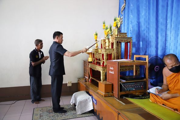 พิธีฌาปนกิจศพคุณพ่อวินัย ข่ายพิราบ Image 1