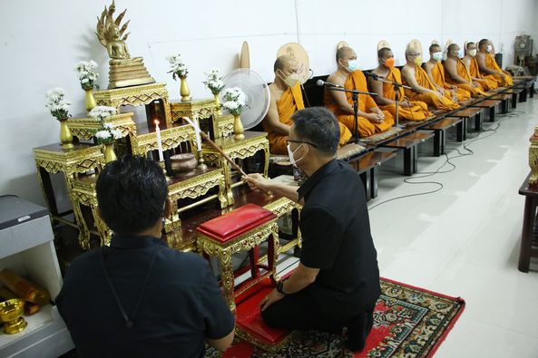 พิธีบำเพ็ญกุศลศพ ณ วัดธรรมบูชา Image 1