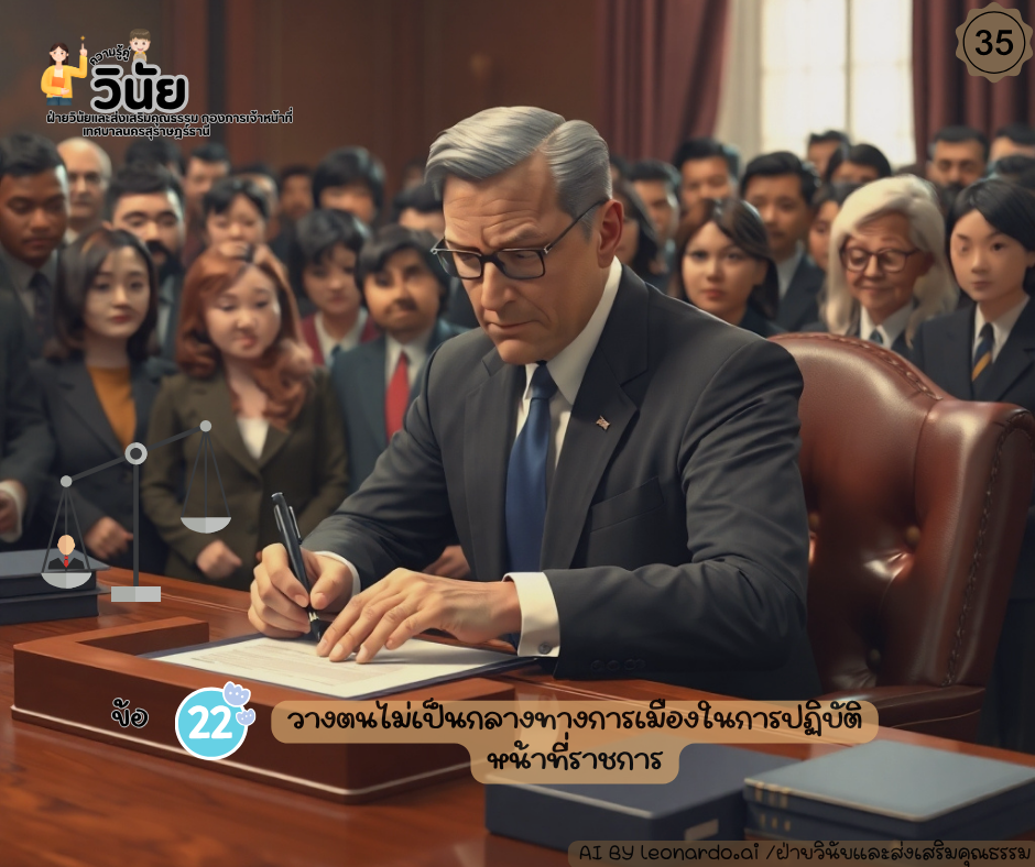 วินัยพนักงานส่วนท้องถิ่น 19 ข้อ พร้อมกรณีตัวอย่าง รูปภาพ 36