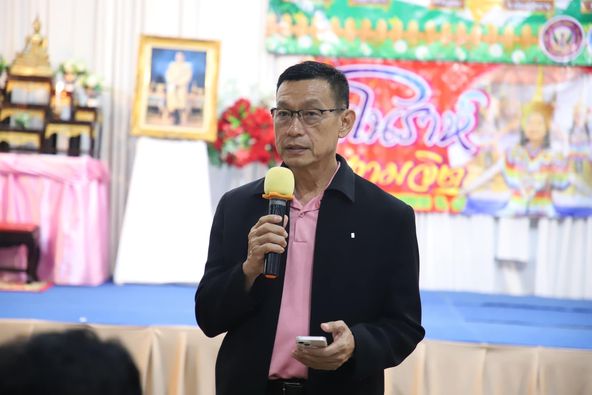 นายกแป๊ะ พบปะชมรมผู้สููงอายุ พร้อมเชิญชวน ร่วมชมการแสดงบินโด ... รูปภาพ 1