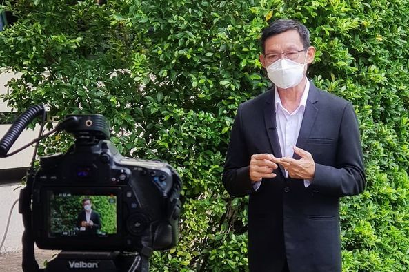 จัดทำวิดีทัศน์นำเสนอเพื่อประกอบการรับการประเมินรางวัลพระปกเก ... Image 1