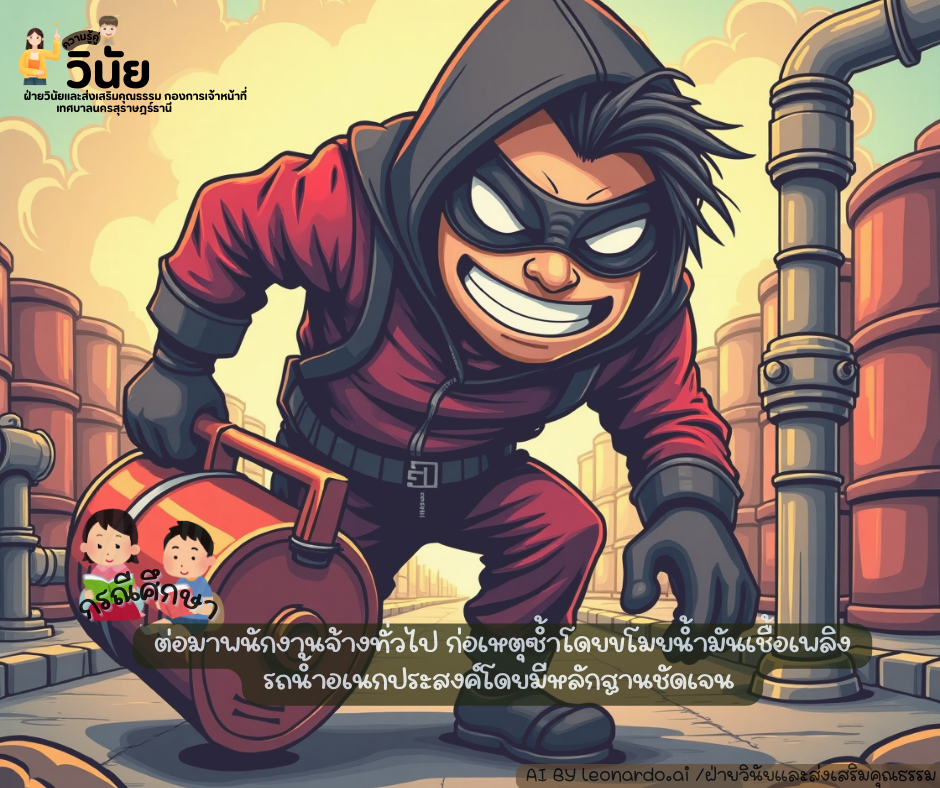 กรณีศึกษา พนักงานจ้างทั่วไป ตรวจพบสารเสพติดเป็นสีม่วงและขโมย ... รูปภาพ 2