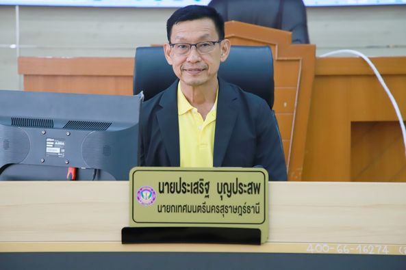 นายกเทศมนตรีเปิดโครงการสัมมนาเชิงปฏิบัติการกลุ่มผู้นำสตรีเทศ ... Image 1