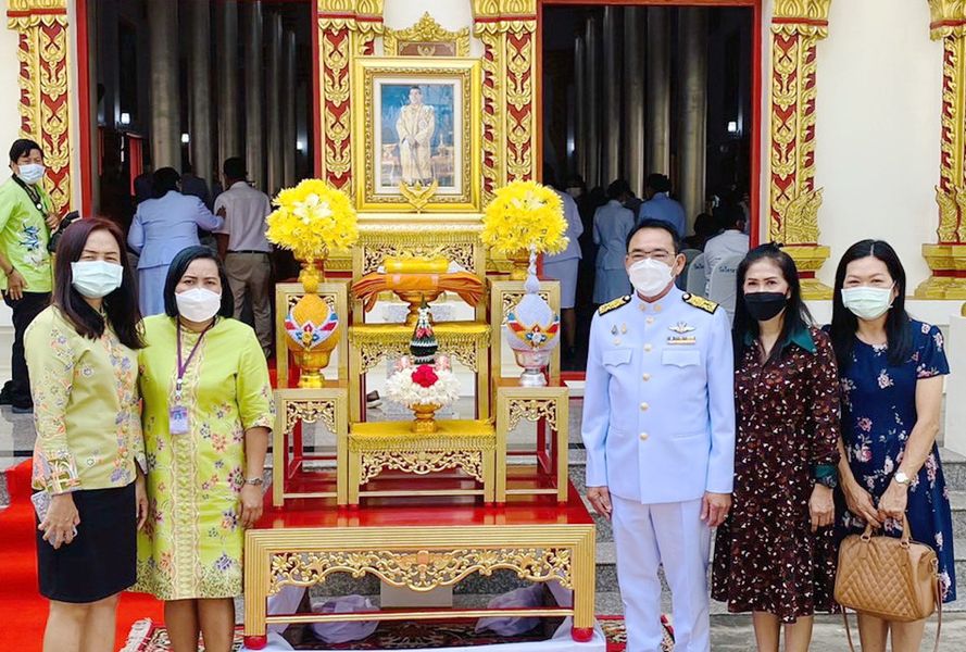 ร่วมพิธีถวายผ้ากฐินพระราชทานฯ ณ วัดไตรธรรมาราม พระอารามหลวง Image 1