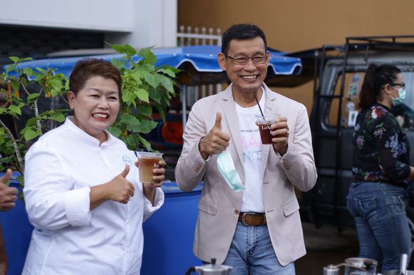 วันนี้(๑๔ พ.ค.๖๕) เทศบาลนครสุราษฎร์ธานี ร่วมกับชมรมผู้ประกอบ ... Image 1