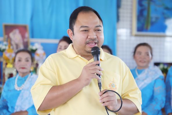 พิธีเปิดงานวันแม่แห่งชาติของชมรมผู้สูงอายุวัดโพหวาย รูปภาพ 1