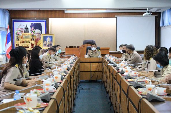 ประชุมคณะผู้บริหารและหัวหน้าส่วนราชการ ครั้งที่ ๑๐/๒๕๖๔ Image 1