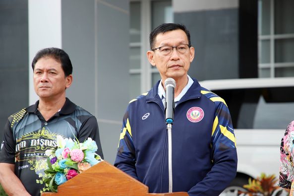 ร่วมส่งกำลังใจให้นักกีฬา ในการแข่งขัน "ชุมทางทุ่งสงเกมส์" Image 1