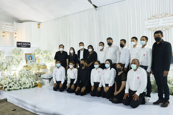 พิธีบำเพ็ญกุศลศพนางสุชาวดี อินทรักษ์ Image 1