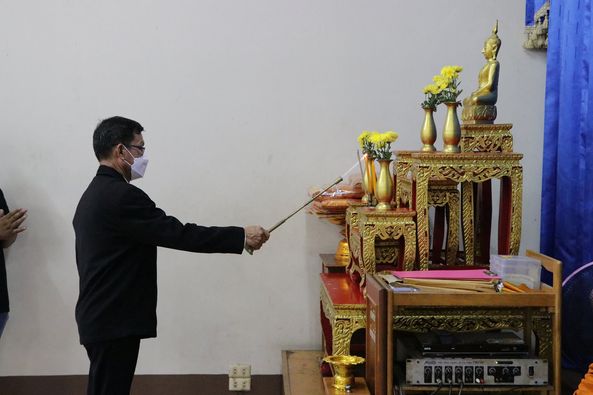 พิธีบำเพ็ญกุศลศพคุณพ่อวินัย หลีกพาล อายุ ๗๒ ปี Image 1