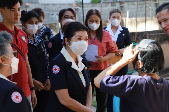 วันที่ 16 พฤษภาคม 2566 นางอุรสา จินโต นายกเหล่ากาชาดจังหวัดส ... Image 1