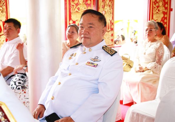 พิธีถวายผ้าพระกฐินพระราชทาน ประจำปีพุทธศักราช 2566 ณ อุโบสถว ... Image 1