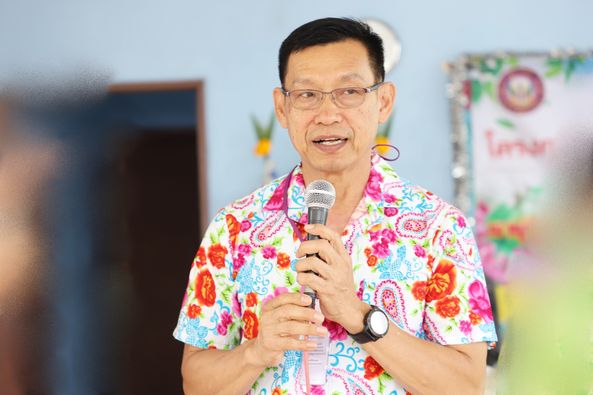 นายกแป๊ะลงพื้นที่พบปะชมรมผู้สูงอายุโพหวาย รูปภาพ 1