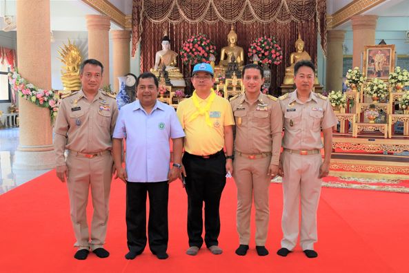 โครงการถวายการดูแลสุขภาพให้กับพระภิกษุสงฆ์ สามเณร และผู้นำทา ... รูปภาพ 1