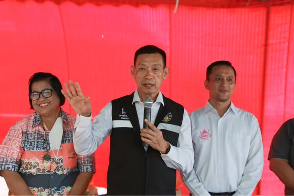 พิธีทำบุญเลี้ยงพระ “ตลาดนัด ตลาดน้ำบ้านดอน” ประจำปี 2568 รูปภาพ 1