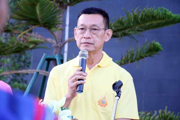 เทศบาลนครสุราษฎร์ธานีร่วมส่งนักกีฬาเข้าร่วมการแข่งขัน "หอโหว ... รูปภาพ 1