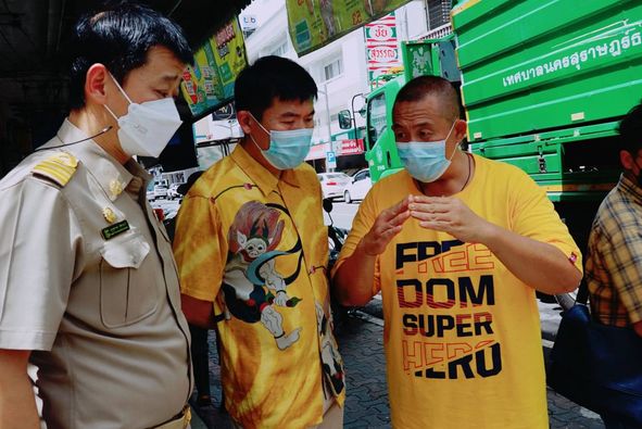 ดูดล้างท่อระบายน้ำบริเวณเส้นถนนหน้าเมือง Image 1