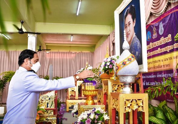 วมกิจกรรมเทศน์มหาชาติเวสสันดรชาดก เฉลิมพระเกียรติสมเด็จพระกน ... Image 1