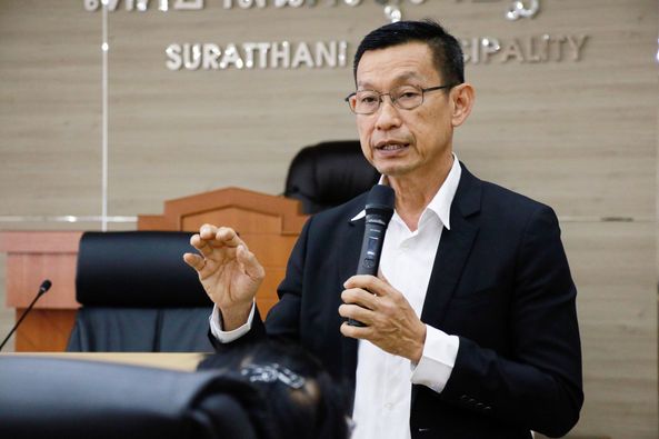 ประชุมสมาชิกชมรมผู้ประกอบการค้าตลาดนัด ตลาดน้ำ บ้านดอน รูปภาพ 1