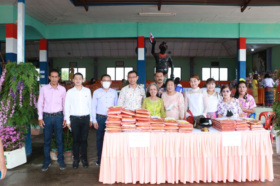 พิธีทอดกฐินสามัคคี ณ วัดโพหวาย และวัดไทร Image 1