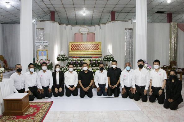 พิธีบำเพ็ญกุศลศพคุณพ่อวิสุทธิ์ สุขสวัสดิ์ อายุ ๖๖ ปี Image 1