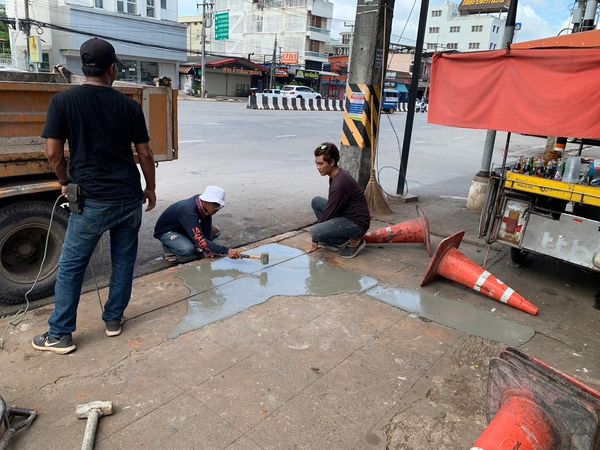 เทศบาลนครสุราษฎร์ธานี โดยสำนักช่าง ดำเนินงานด้านต่างๆ เพื่อค ... Image 1