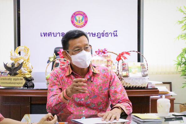 NBTสุราษฎร์ฯ และ สวท.สุราษฎร์ธานี หารือนายกฯในการประชาสัมพัน ... Image 1