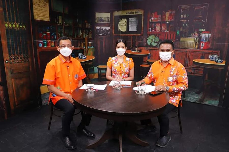 ออกรายการ "แหลงข่าวชาวใต้" เทศบาลนครสุราษฎร์ธานีเป็นเจ้าภาพป ... Image 1