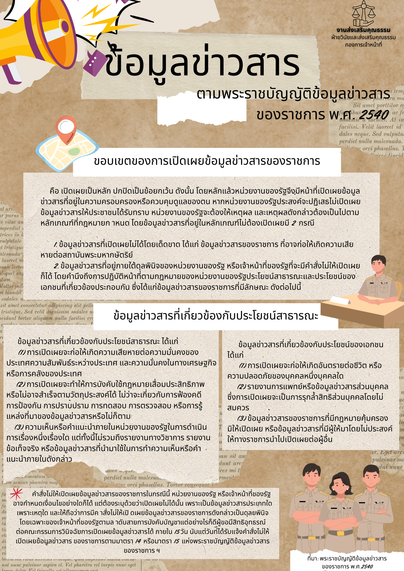 การเผยแพร่ประชาสัมพันธ์ความรู้ด้านกฎหมาย เกี่ยวกับสาระสำคัญข ... รูปภาพ 6