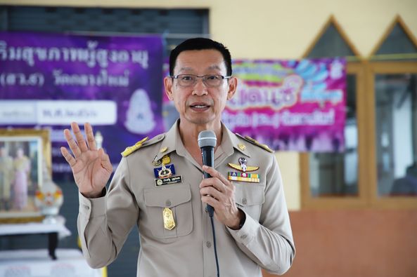 นายกแป๊ะ ลงพื้นที่พบปะชมรมผู้สูงอายุ และชมรม อสม. Image 1