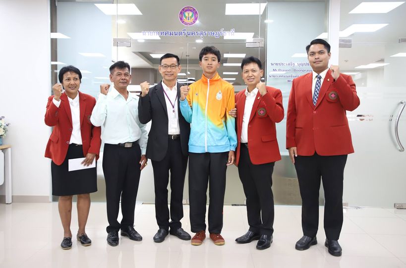 วันนี้ (19 มิ.ย. 67) ณ สำนักงานเทศบาลนครสุราษฎร์ธานี นายประเ ... Image 1