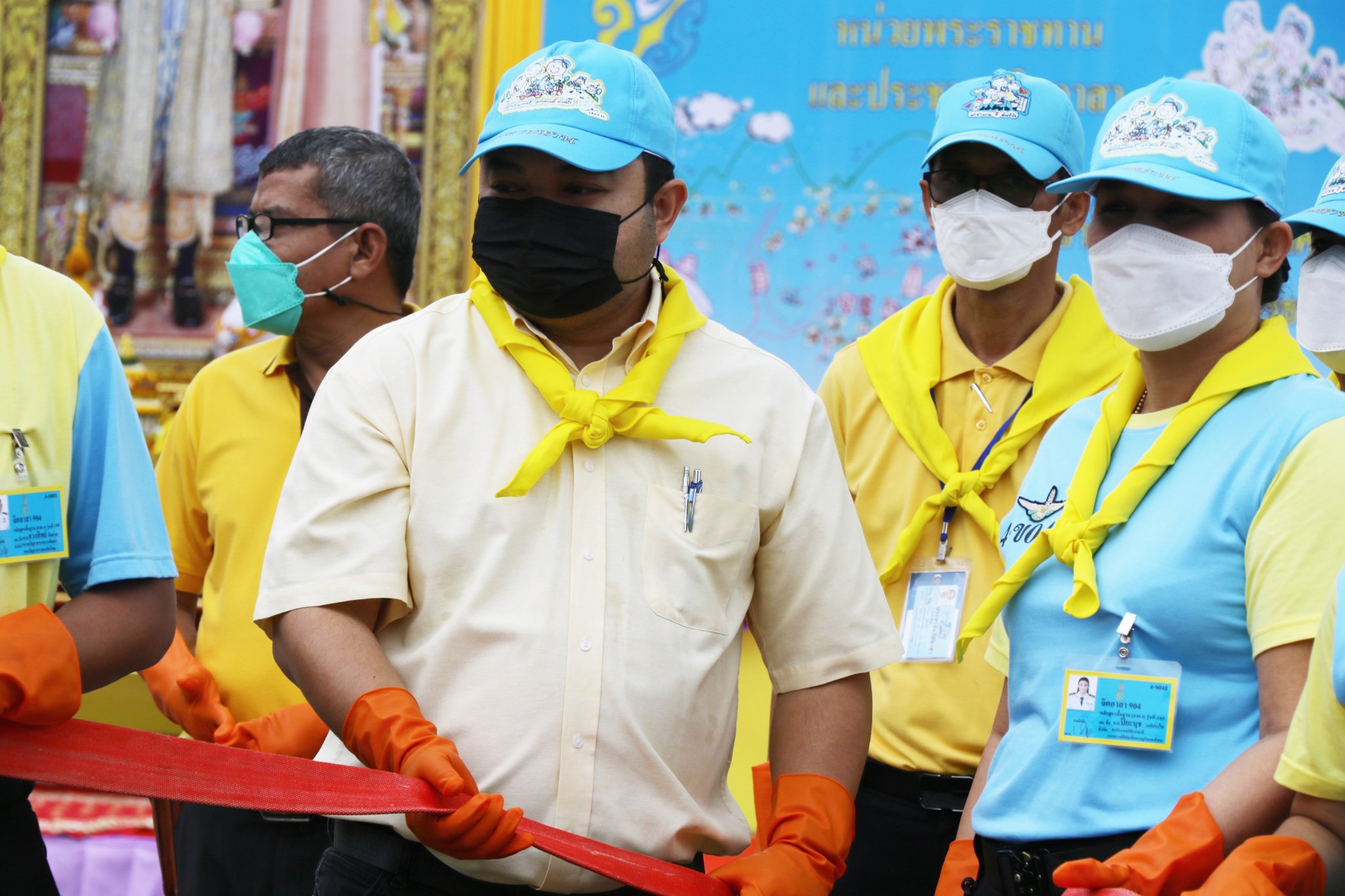 เทศบาลนครสุราษฎร์ธานี ร่วมกิจกรรมจิตอาสาพัฒนาทำความสะอาดตลาด ... Image 1