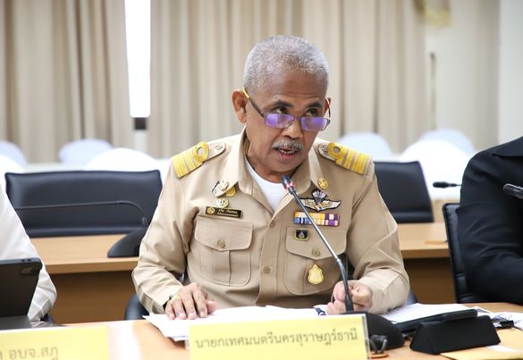 ประชุมคณะกรรมการรักษาความมั่นคงและความสงบเรียบร้อยจังหวัดสุร ... Image 1