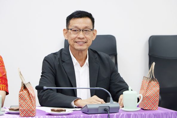 ประชุมเตรียมการจัดงานประเพณีชักพระ ทอดผ้าป่าและแข่งเรือยาว ป ... Image 1