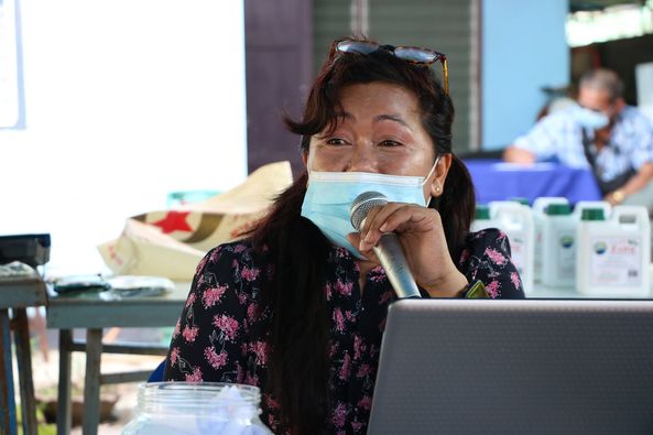 บรรยากาศการส่งเสริมอาชีพชุมชนหนองบัว Image 1