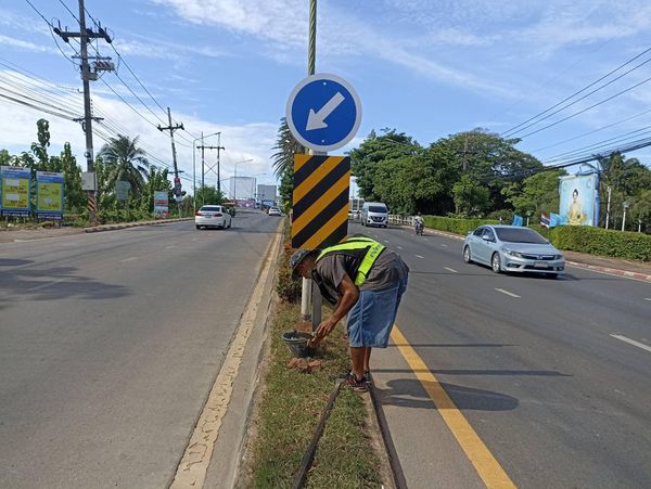เทศบาลนครสุราษฎร์ธานี โดยสำนักช่าง ดำเนินงานด้านต่างๆ เพื่อค ... รูปภาพ 1